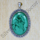 Beautiful Malachite Gemstone Jewelry 925 Sterling Silver New Pendant SJWP-34