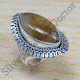 Beautiful Golden Rutile Gemstone 925 Sterling Silver Jewelry Ring SJWR-668