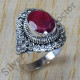 Anniversary Gift Jewelry Ruby Gemstone 925 Sterling Silver New Ring SJWR-759