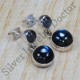 925 Sterling Silver Casual Wear Jewelry Labradorite Gemstone Stud Earrings SJWES-31