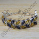 Beautiful Amethyst And Multi Gemstones Jewelry 925 Sterling Silver Bracelet SJWBR-266