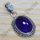 Amethyst Gemstone Handmade Jewelry 925 Sterling Silver Pendant SJWP-160
