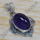 Amethyst Gemstone Wholesale Jewelry 925 Sterling Silver Pendant SJWP-162