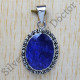 925 Sterling Silver Jewelry Sapphire Gemstone Exclusive Pendant SJWP-209