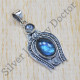 Amazing Look Jewelry Labradorite Gemstone 925 Sterling Silver Pendant SJWP-271