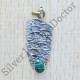 Amazing Look Jewelry 925 Sterling Silver Malachite Gemstone Pendant SJWP-295