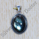 Causal Wear Jewelry Labradorite Gemstone 925 Sterling Silver Pendant SJWP-428
