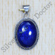 Classic Look Jewelry 925 Sterling Silver Lapis Lazuli Gemstone Pendant SJWP-458