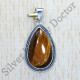 Ancient Look Jewelry Tiger Eye Gemstone 925 Sterling Silver Pendant SJWP-460