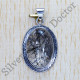 Black Rutile Gemstone Handmade Jewelry 925 Sterling Silver Pendant SJWP-539