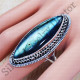 Causal Wear Jewelry 925 Sterling Silver Labradorite Gemstone Nice Ring SJWR-836
