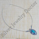 Classic Look Jewelry Exotic Turquoise Gemstone 925 Sterling Silver Necklace SJWN-128