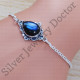Anniversary Gift 925 Sterling Silver Jewelry Labradorite Gemstone Fancy Bracelet SJWBR-400