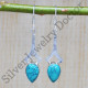 925 Sterling Silver Turquoise Gemstone Designer Jewelry New Earrings SJWE-284