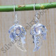 Crystal Gemstone 925 Sterling Silver Royal Jewelry New Earrings SJWE-376