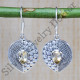 Citrine Gemstone New 925 Sterling Silver Wedding Jewelry Earrings SJWE-396