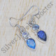 Casual Wear Jewelry 925 Sterling Silver Labradorite Gemstone Earrings SJWE-491