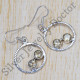 Authentic 925 Sterling Silver Handmade Jewelry Citrine Gemstone Earrings SJWE-504