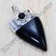 Amazing Look Jewelry Black Onyx Gemstone 925 Sterling Silver Pendant SJWP-672