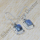 Magnificent 925 Sterling Silver Jewelry Rainbow Moonstone Earrings SJWE-525