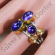 Beautiful 925 Sterling Silver Jewelry Amethyst Gemstone Fine Ring SJWR-1491
