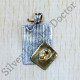 Beautiful Jewelry Citrine Gemstone 925 Sterling Silver And Brass Pendant SJWP-795