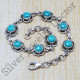 turquoise gemstone wholesale jewelry 925 sterling silver new bracelet SJWBR-24