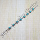 turquoise gemstone wholesale jewelry 925 sterling silver new bracelet SJWBR-24