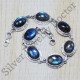 925 sterling solid silver handmade jewelry labradorite gemstone new bracelet SJWBR-38