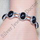 handmade 925 sterling silver jewelry fashion bracelet black onyx gemstone SJWBR-39