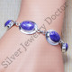 925 sterling solid silver handmade jewelry charoite bracelet SJWBR-51