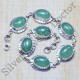 Fluorite Gemstone 925 Sterling Silver Jewelry Handmade Bracelet SJWBR-92