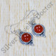 Carnelian gemstone Factory Direct 925 Sterling Silver Jewelry Earrings SJWE-599