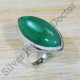 925 Sterling Silver Green Onyx Gemstone Exclusive Jewelry Ring SJWR-1571