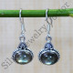 Beautiful Labradorite Gemstone Jewelry 925 Sterling Silver Earrings SJWE-664