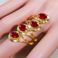 Gold Plated 925 Silver Rings