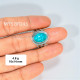Turquoise 925 Sterling Silver Ring (MYSBR-243) Turquoise 925 Sterling Silver Ring (MYSBR-243)