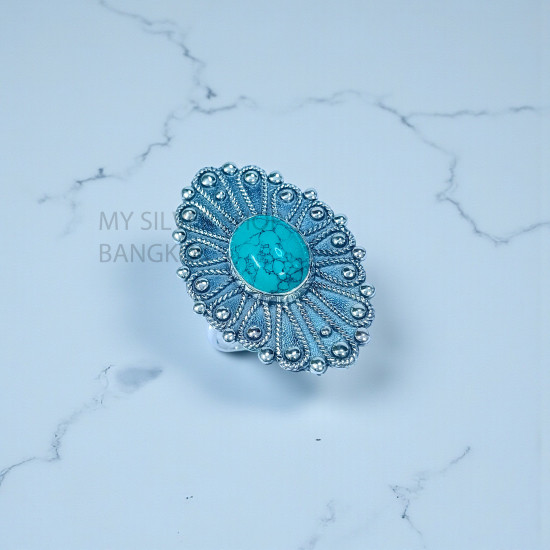 925 Sterling Silver Ring (MYSBR-244) 925 Sterling Silver Ring (MYSBR-244)