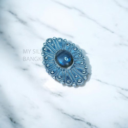 Wholesale Labradorite Filigree 925 Sterling Silver Brooch | MYS BR245 Wholesale Labradorite Filigree 925 Sterling Silver Brooch | MYS BR245