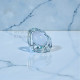 Rose Quartz 925 Sterling Silver Ring (MYSBR-247) Rose Quartz 925 Sterling Silver Ring (MYSBR-247)