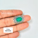 Emerald 925 Sterling Silver Ring (MYSBR-253) Emerald 925 Sterling Silver Ring (MYSBR-253)
