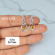 Citrine 925 Sterling Silver Earrings (MYSE-166) Citrine 925 Sterling Silver Earrings (MYSE-166)