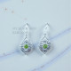 Peridot 925 Sterling Silver Earrings (MYSE-173) Peridot 925 Sterling Silver Earrings (MYSE-173)