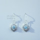 Blue Topaz 925 Sterling Silver Earrings (MYSE-174) Blue Topaz 925 Sterling Silver Earrings (MYSE-174)