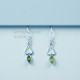 Peridot 925 Sterling Silver Earrings (MYSE-178) Peridot 925 Sterling Silver Earrings (MYSE-178)