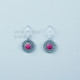 Ruby 925 Sterling Silver Earrings (MYSE-179) Ruby 925 Sterling Silver Earrings (MYSE-179)