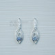 Moonstone 925 Sterling Silver Earrings (MYSE-187) Moonstone 925 Sterling Silver Earrings (MYSE-187)