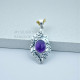 Amethyst 925 Sterling Silver Pendant (MYSP-266) Amethyst 925 Sterling Silver Pendant (MYSP-266)
