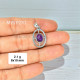 Amethyst 925 Sterling Silver Pendant (MYSP-270) Amethyst 925 Sterling Silver Pendant (MYSP-270)