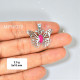 Ruby 925 Sterling Silver Pendant (MYSP-279)